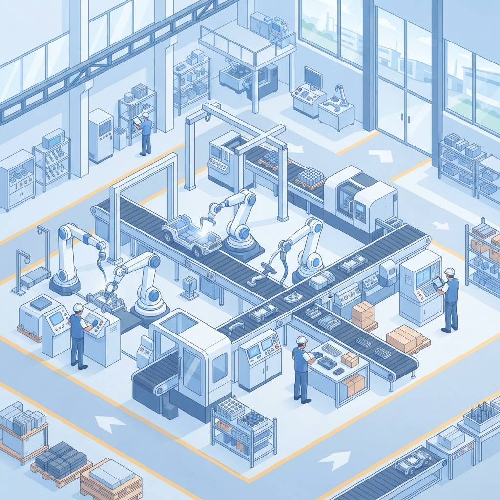 Manufacturing Tracking scenario