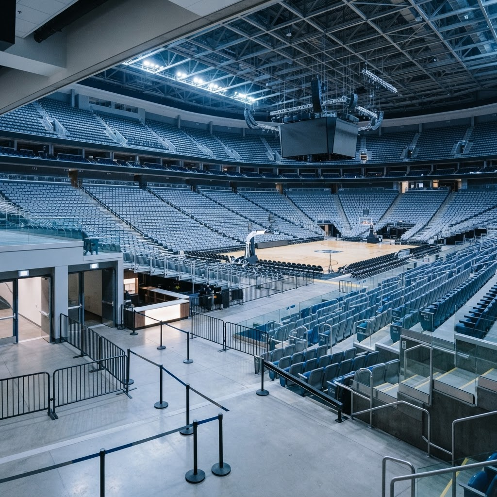 Entertainment venue — Blueiot RTLS deployment