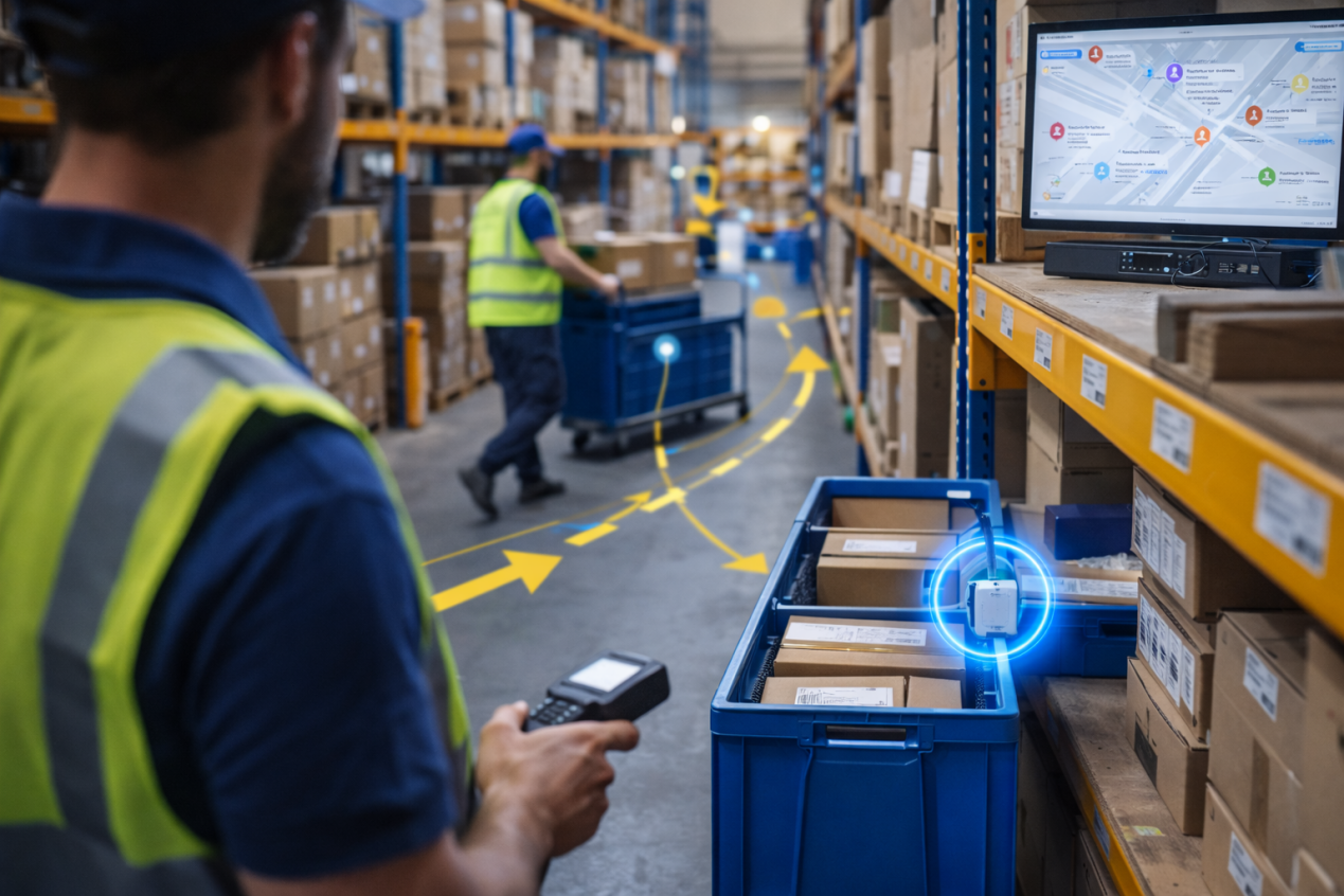  RTLS Improves Warehouse Picking & Packing
