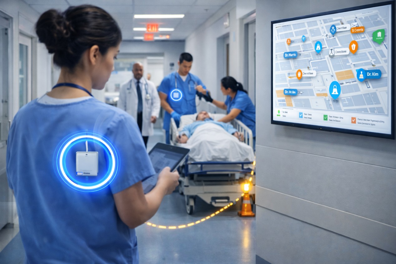 RTLS in Hospitals: Reducing Staff Delays When Seconds Matter
