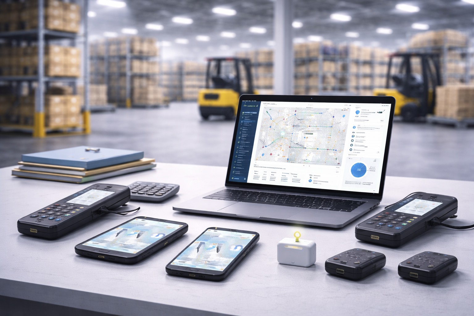 An RTLS system An RTLS system