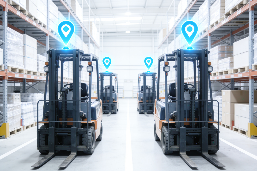 Forklift GPS Tracker: Improve Accuracy & Productivity