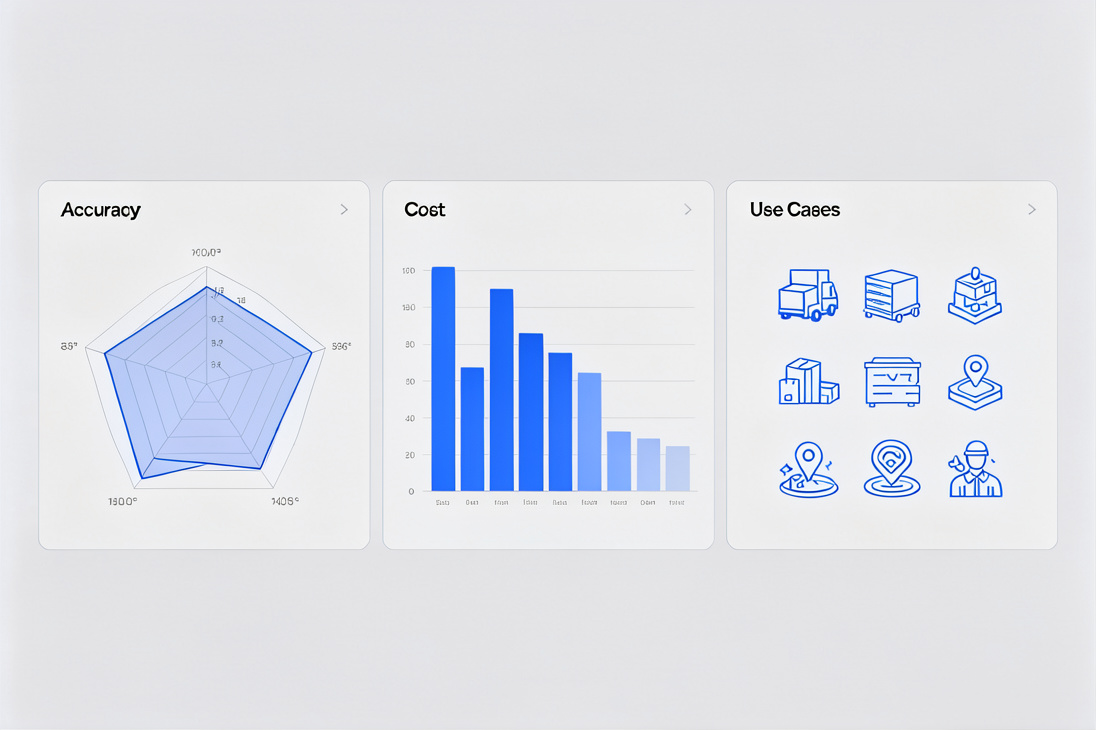 Warehouse RTLS Technologies Compared: Accuracy, Cost, and Use Cases
