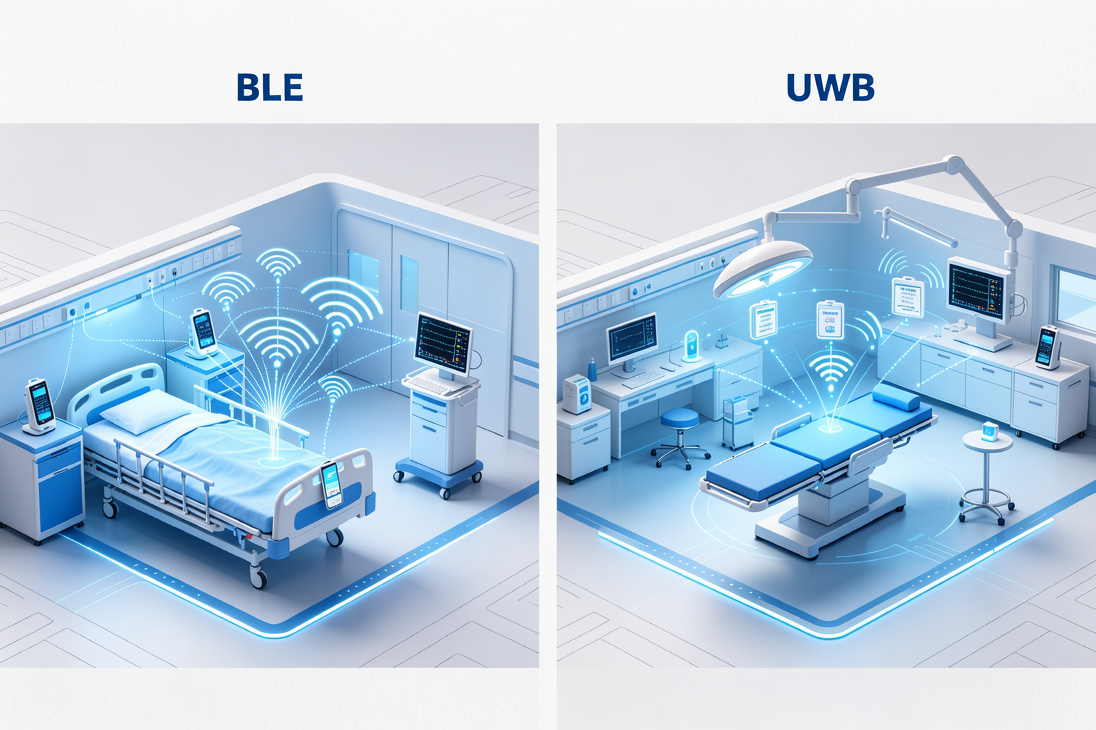 BLE vs UWB for Hospitals: Which Solution Performs Better