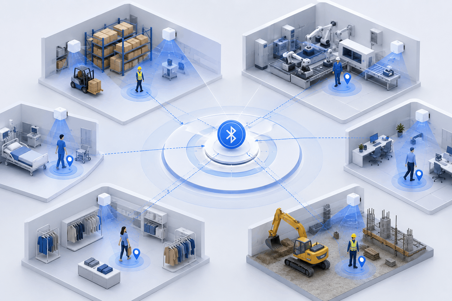 Use Case：BLE AoA RTLS Applications & Industry Use Cases and Business Benefits