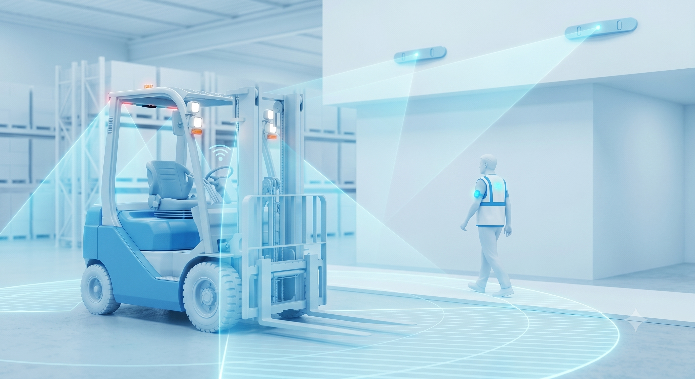 How to Prevent Forklift Blind Spot Collisions? Comparing Technologies and Effective Solutions